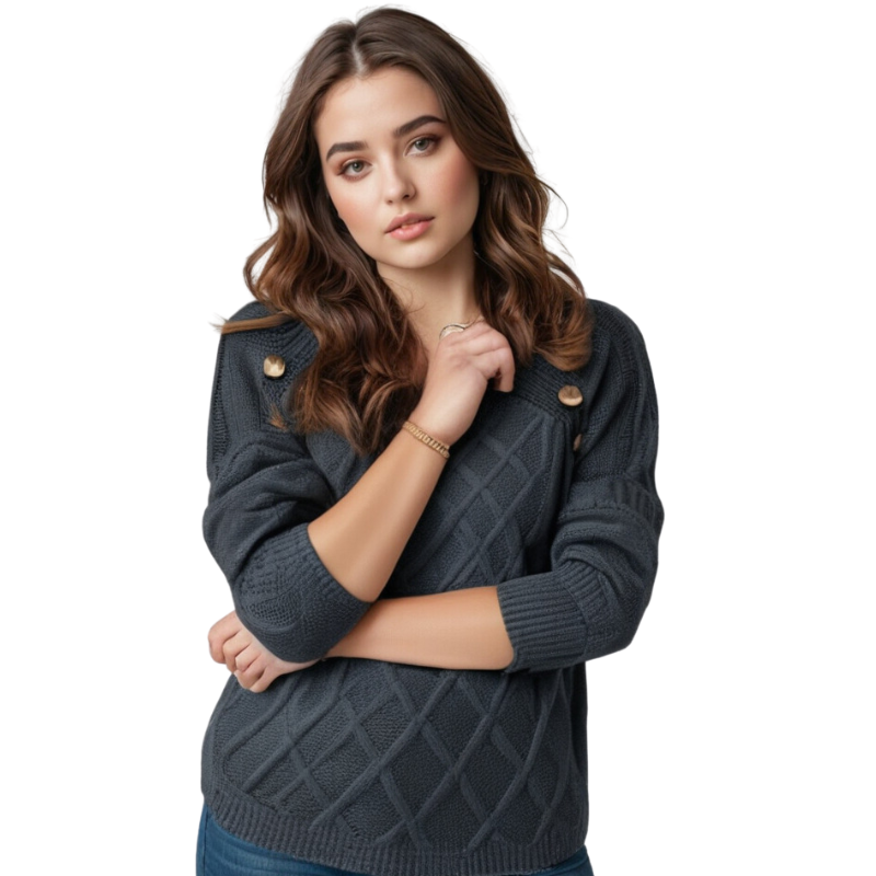 Laura Zopfstrickpullover